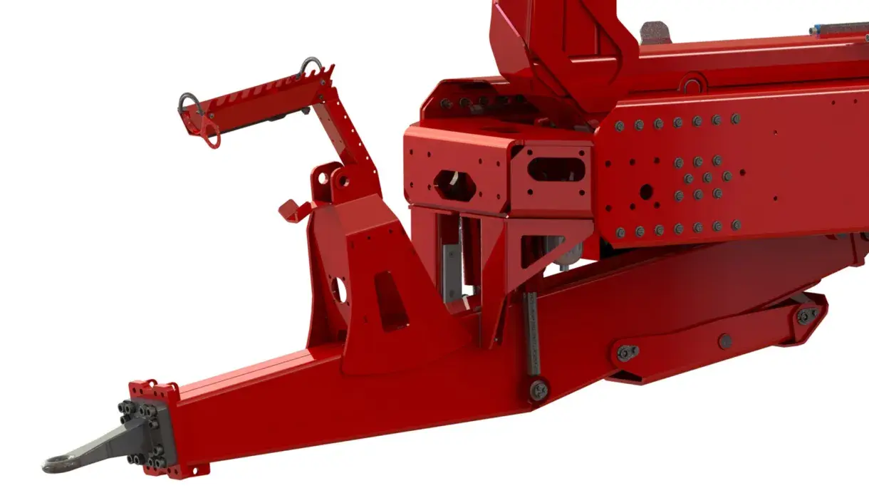 Suspended drawbar, B 20 ForsMW
